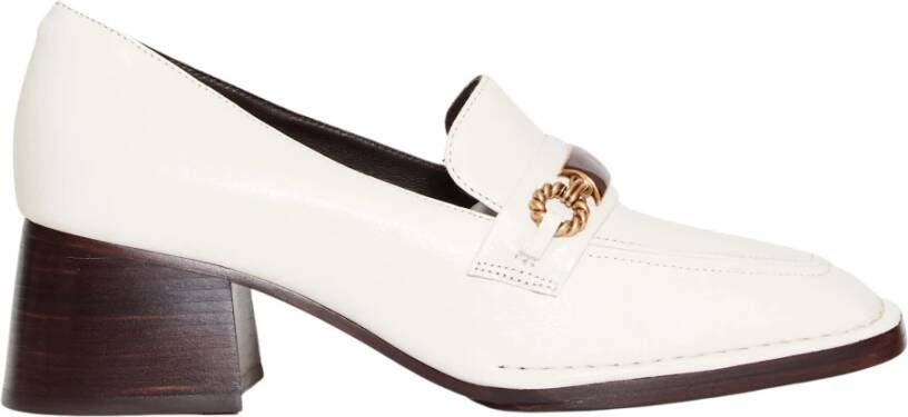 TORY BURCH Laarzen met hakken White Dames