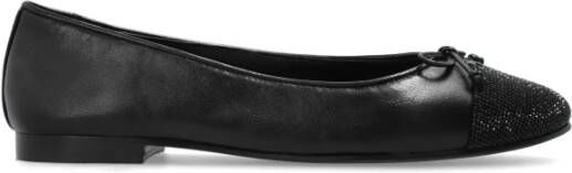 TORY BURCH Leren balletflats Black Dames