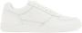 TORY BURCH Leren Court Sneakers met Double T White Dames - Thumbnail 1