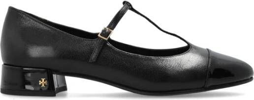 TORY BURCH Leren laarzen Black Dames