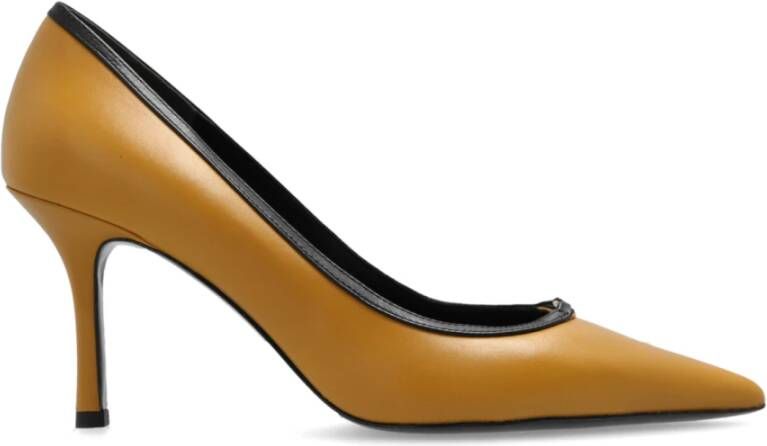 TORY BURCH Leren Stiletto's Yellow Dames