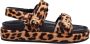 TORY BURCH Luipaardprint Sportieve Sandaal Brown Dames - Thumbnail 1