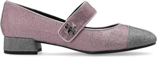 TORY BURCH Mary Jane Hakken Pink Dames