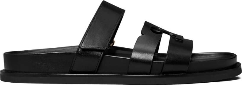 TORY BURCH Perfect Zwart Sport Slide Sandaal Black Dames