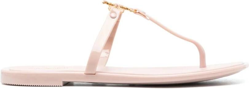 TORY BURCH Roze Elegant Open Mules Jelly Schoenen Pink Dames