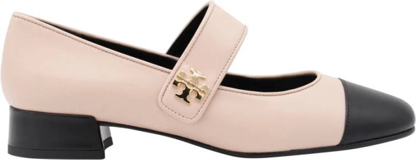 TORY BURCH Loafers & ballerina schoenen Cap-Toe Mary Jane Heel Ballet 25Mm in roze