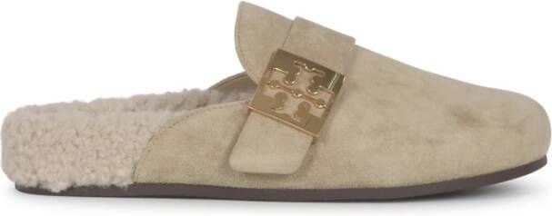 TORY BURCH Slippers & Mules Mellow Shearling Mule in taupe