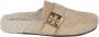 TORY BURCH Shearling Mule Sandalen Beige Dames - Thumbnail 1