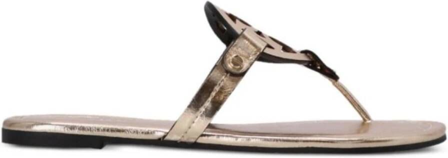 TORY BURCH Spark Gold Miller Sandalen Gray Dames