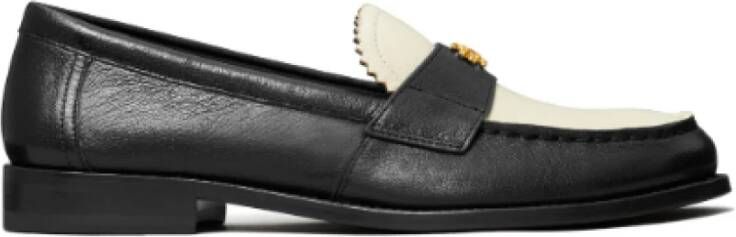 TORY BURCH Stijlvolle Loafers voor Vrouwen Black Dames