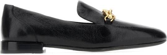 TORY BURCH Stijlvolle Mocassins voor Mannen en Vrouwen Black Dames