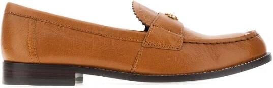 TORY BURCH Stijlvolle Mocassins voor Mannen en Vrouwen Brown Dames