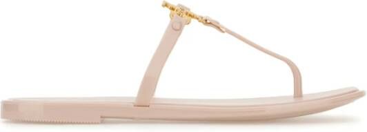 TORY BURCH Stijlvolle Sandalen voor Zomeroutfits Yellow Dames