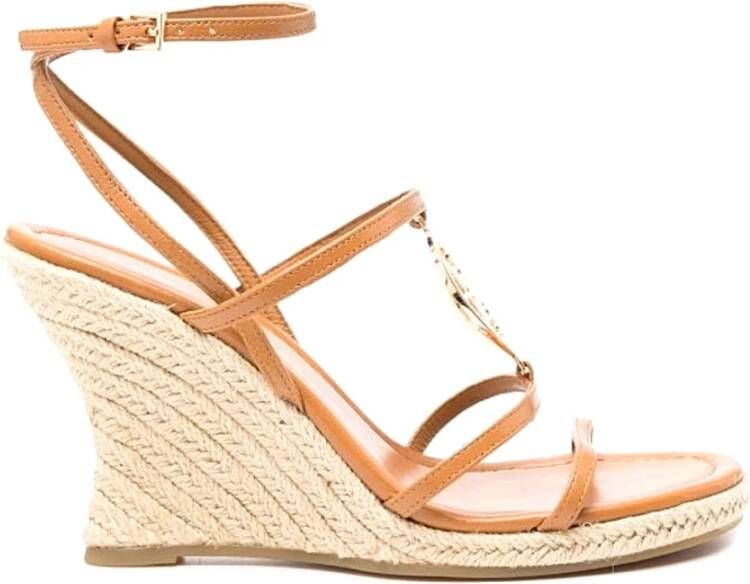 TORY BURCH Stijlvolle Zeppe voor een trendy look Beige Dames