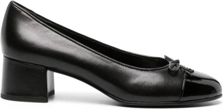 TORY BURCH Strik Cap Toe Pumps Black Dames