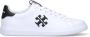 TORY BURCH Witte Logo Sneakers Nappa Leer White Dames - Thumbnail 4