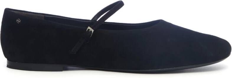 TORY BURCH Zwarte Ballerina Schoenen Elegant Comfort Black Dames