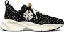 TORY BURCH Zwarte Leren Sneakers Paneelontwerp Black Dames - Thumbnail 1