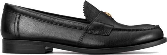 TORY BURCH Zwarte platte schoenen met 21 mm hak Black Dames