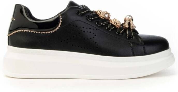 Tosca Blu Bijoux Allison Damessneakers Black Dames