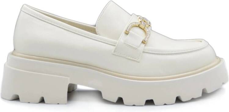 Tosca Blu Jennifer Moccasins White Dames