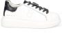 Tosca Blu Witte leren sneakers met vlinderdetail White Dames - Thumbnail 1