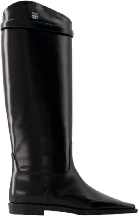 TotêMe Leather boots Black Dames