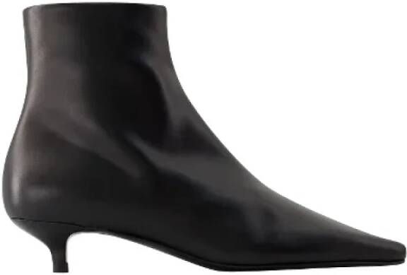 TotêMe Leather boots Black Dames