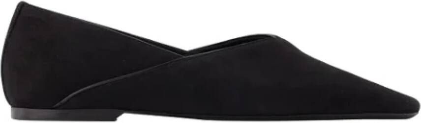 TotêMe Leather flats Black Dames