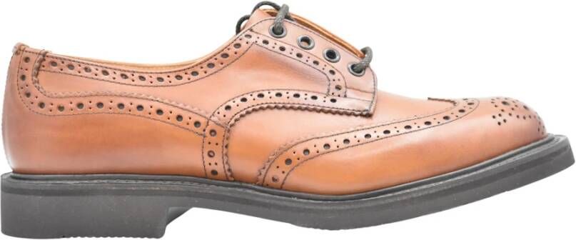 Tricker's Bourton Leren Veterschoenen Brown Heren