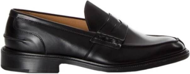 Tricker's James Penny Loafers Black Heren