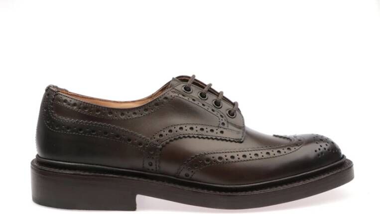 Tricker's Laced Shoes Brown Heren