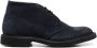 Tricker's Navy Eco Buck Gumlite Sole Blauw Heren - Thumbnail 1