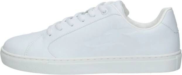 Trussardi Stadswandeling Leren Sneakers White Dames