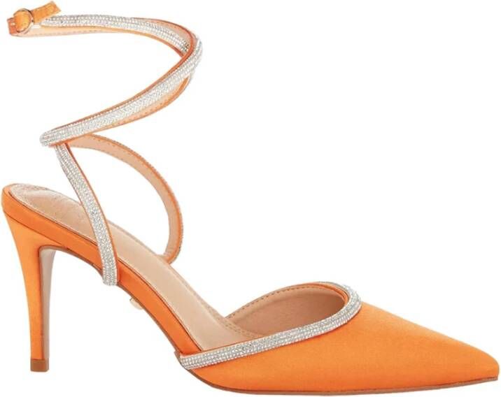 Twentyfour Elegante Oranje Hakken Orange Dames