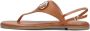 TWINSET MILANO Sandalen Dames 231tcp12a Maat: 40 Materiaal: Leer Kleur: Cognac - Thumbnail 10