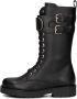 TWINSET MILANO Veterboots Dames 242tcp084 Maat: 36 Materiaal: Leer Kleur: Zwart - Thumbnail 2