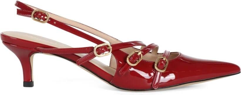 Twinset Lak Slingback Schoenen Red Dames