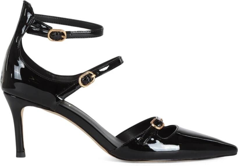 Twinset Lak Stiletto Hakken Black Dames