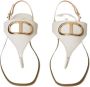 TwinSet Milano 231tcp12a Sandalen Dames Wit - Thumbnail 8