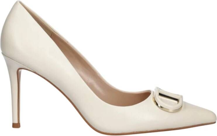 Twinset Platte schoenen voor vrouwen Beige Dames