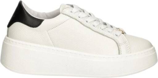 Twinset Retro Platform Sneakers Contrastkleur White Dames