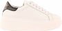 Twinset Witte Leren Sneaker White Dames - Thumbnail 1