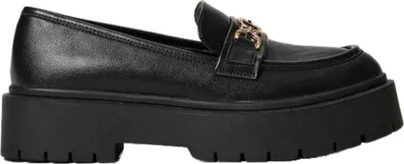 Twinset Stijlvolle Loafers voor Vrouwen Black Dames