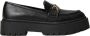 Twinset Eco-leren loafers met Oval T klem Black Dames - Thumbnail 2