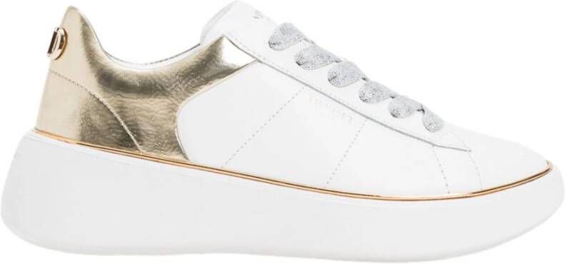 Twinset Witte Logo Sneakers White Dames