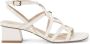 Twinset Witte Sandalen Stijlvolle Zomer Schoeisel White Dames - Thumbnail 1