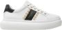 Twinset Witte Veterschoenen met Gouden Details White Dames - Thumbnail 1