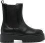 Twinset Zwarte Chelsea boots met rubberen zool Black Dames - Thumbnail 5