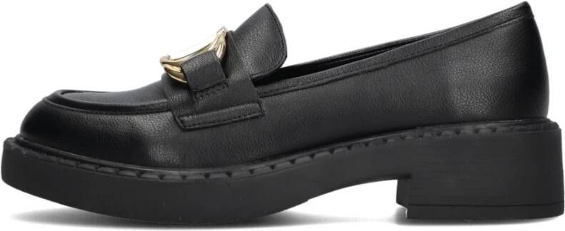 Twinset Zwarte Loafers Elegant Model Black Dames